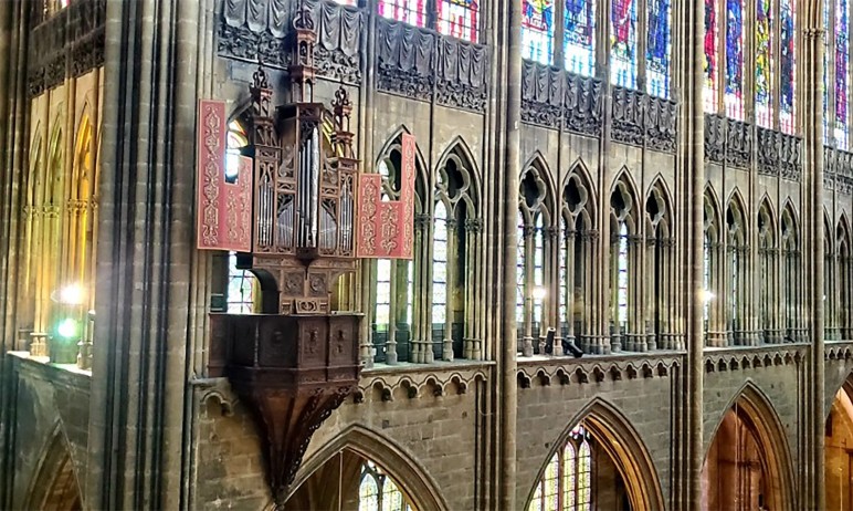 Metz Triforiums Orgel