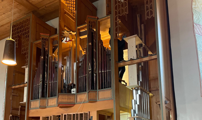 Orgel reformierte Kirche Windisch