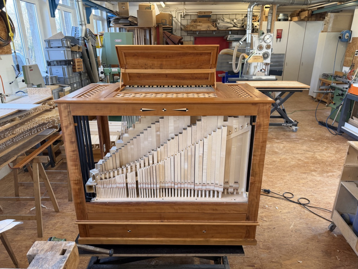 Truhenorgel Lörrach Werkstatt
