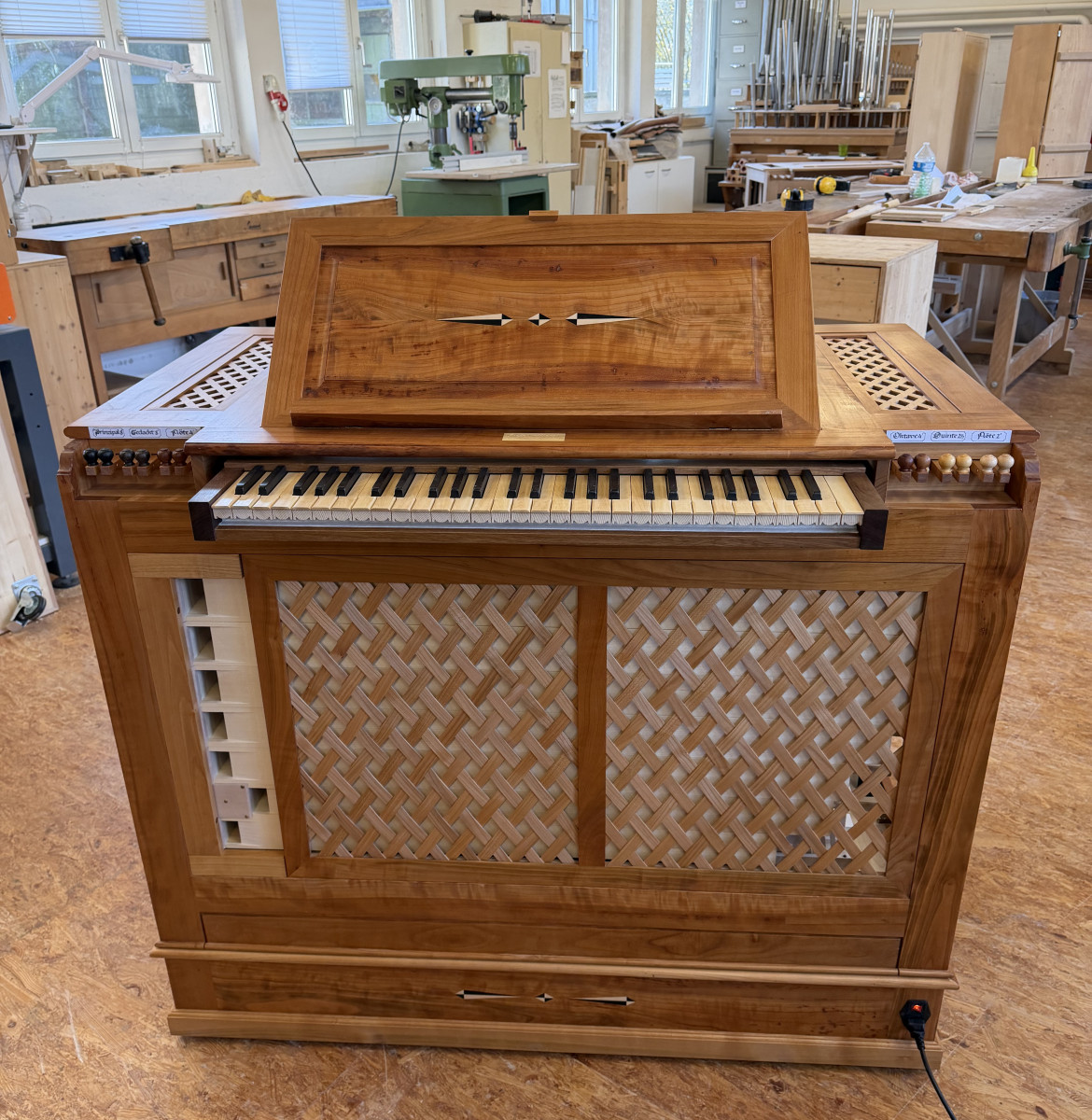 Truhenorgel Lörrach Werkstatt 2