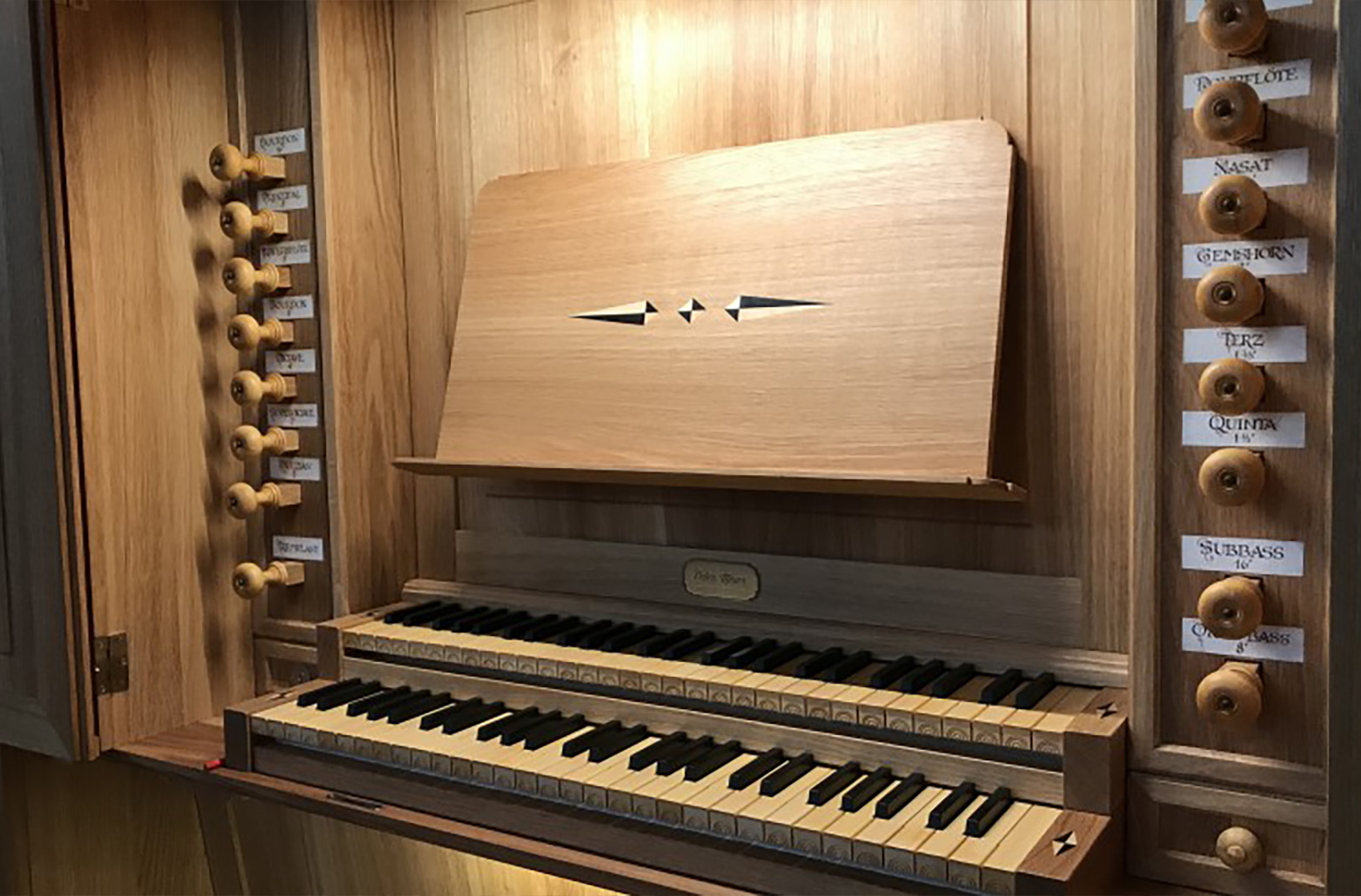 Spieltisch Orgel Waseda